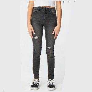 RSQ Super High Rise Ripped Girls Jeggings.